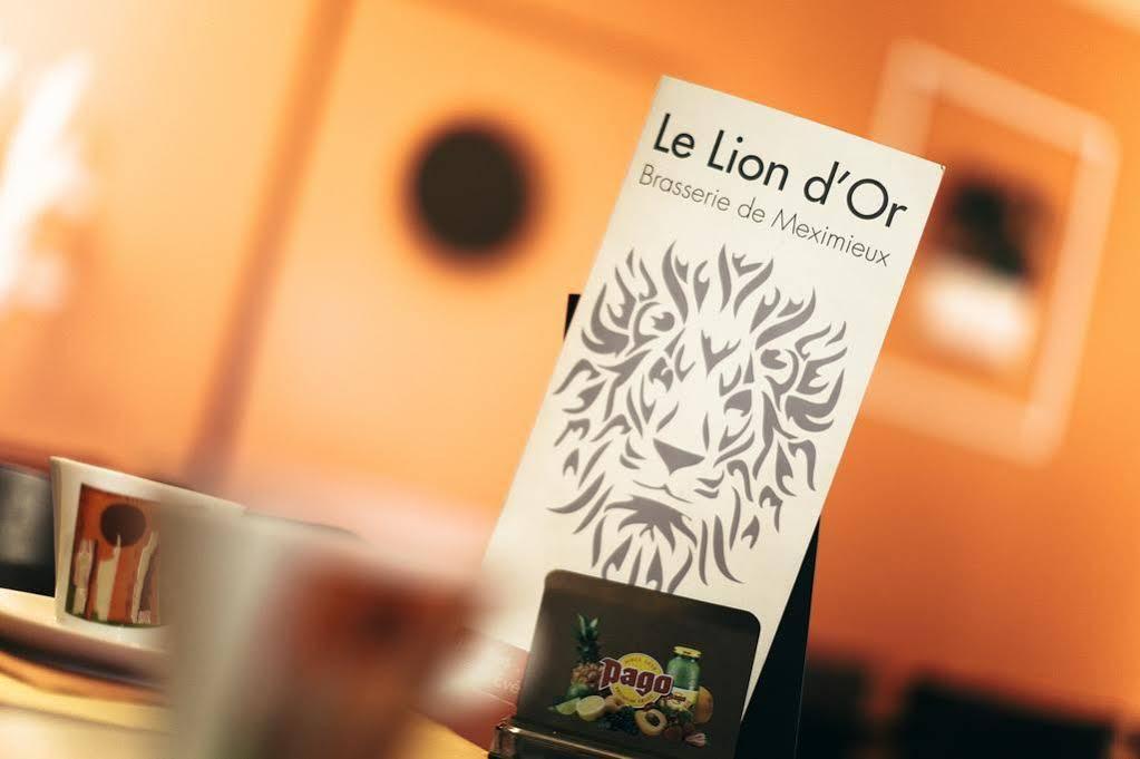 Hotel Brasserie Le Lion D'Or Meximieux Εξωτερικό φωτογραφία